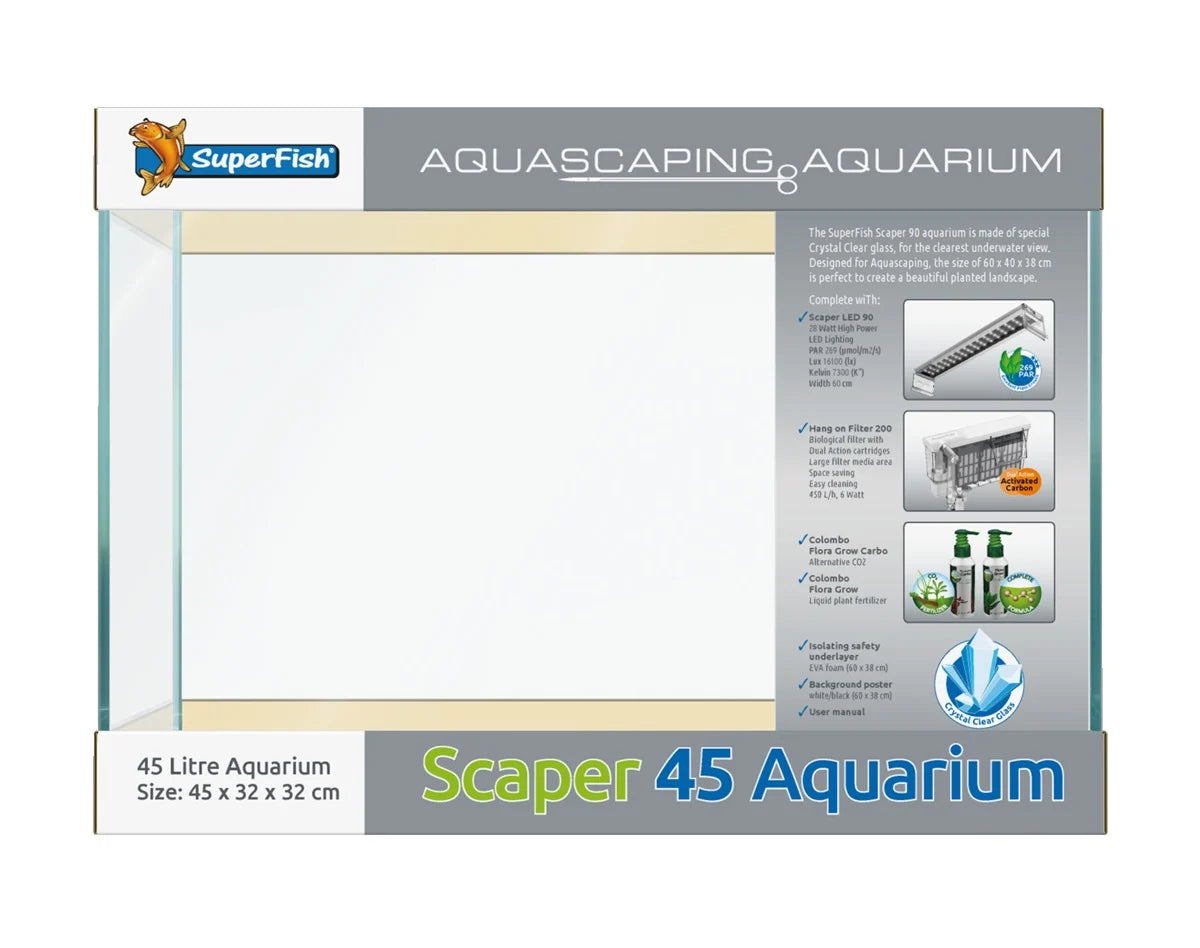 Limpiacristales para acuario 45 - SuperFish