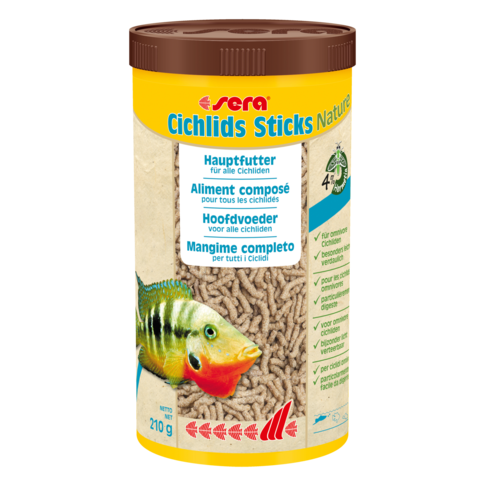 Cichlids Sticks Nature 1L - Sera