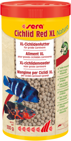 Cichlid Red XL Nature 330g - Sera