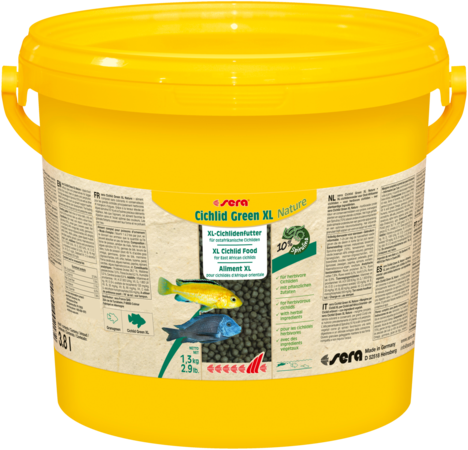 Cichlid Green XL Nature 3.800ml - Sera
