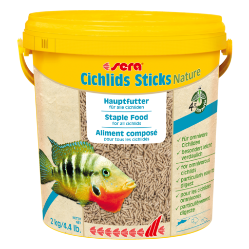 Cichlids Sticks Nature 2kg - Sera