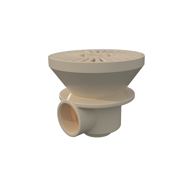 Drenaggio fondo piscina in calcestruzzo 180 mm beige AstralPool