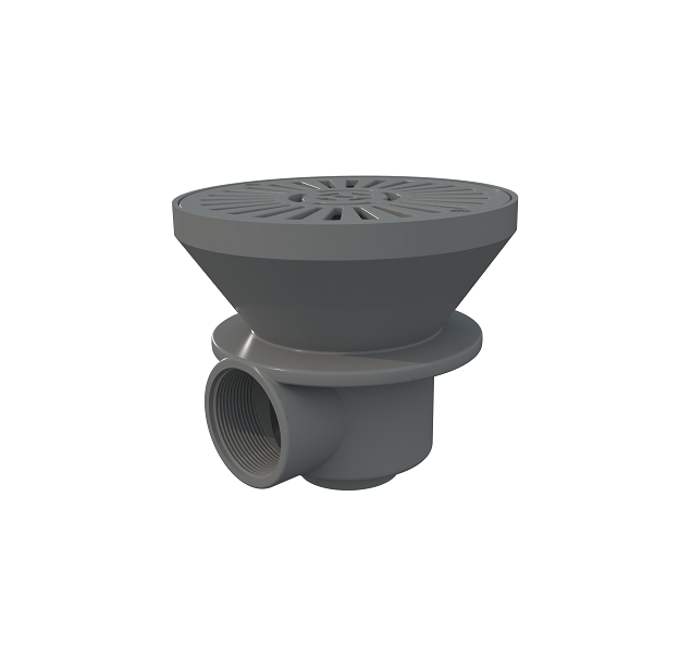 Drenaggio fondo piscina in calcestruzzo 180 mm grigio - Astralpool