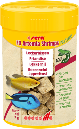 FD Artemia Gamberi Nature 250ml - Sera