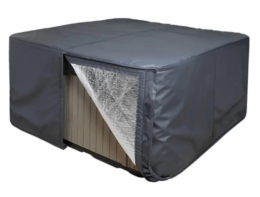 Copertura termica Deluxe per spa 240 x 240 cm x 85 cm - W'eau