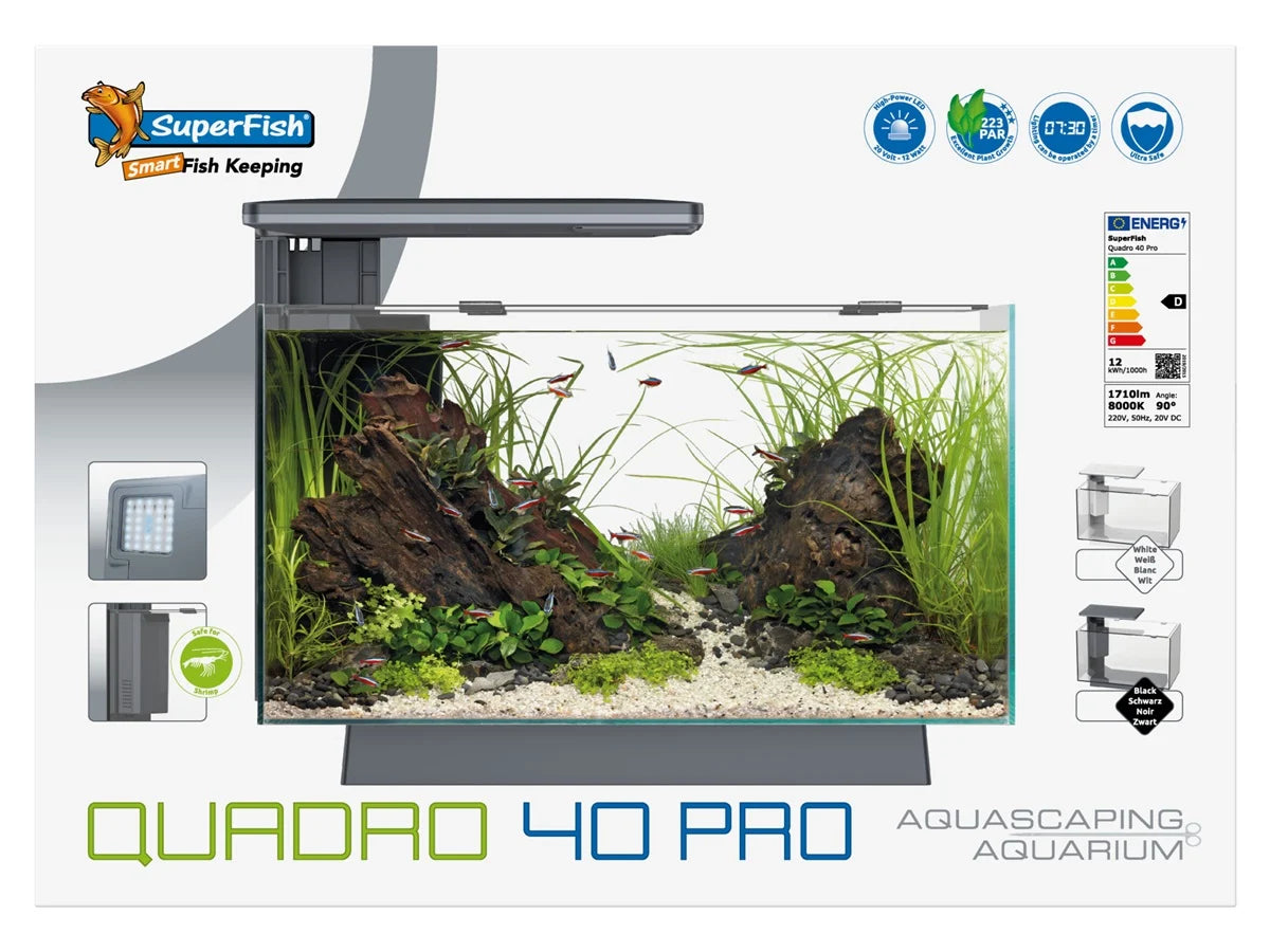 Quadro 40 pro acquario 40 bianco