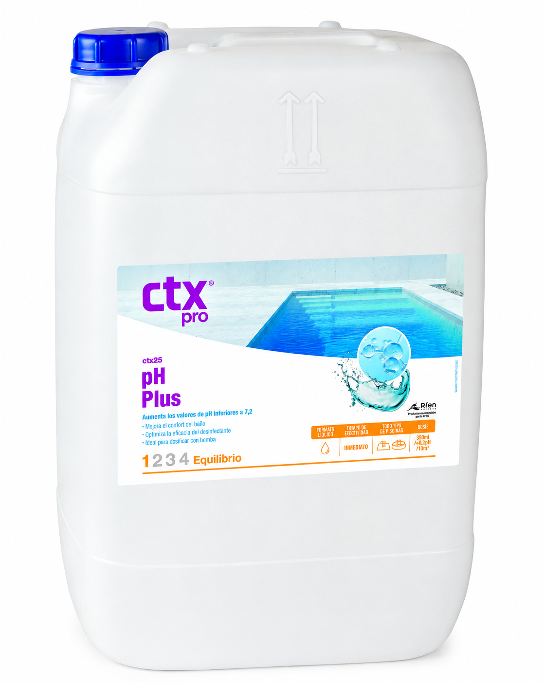 pH Plus liquido 20L - CTX