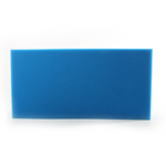 Filterschaum 100x50x5 cm fein - blau - Maja Koi