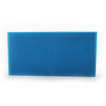 Filterschuim 100x50x3 cm middel - blauw - Maja Koi