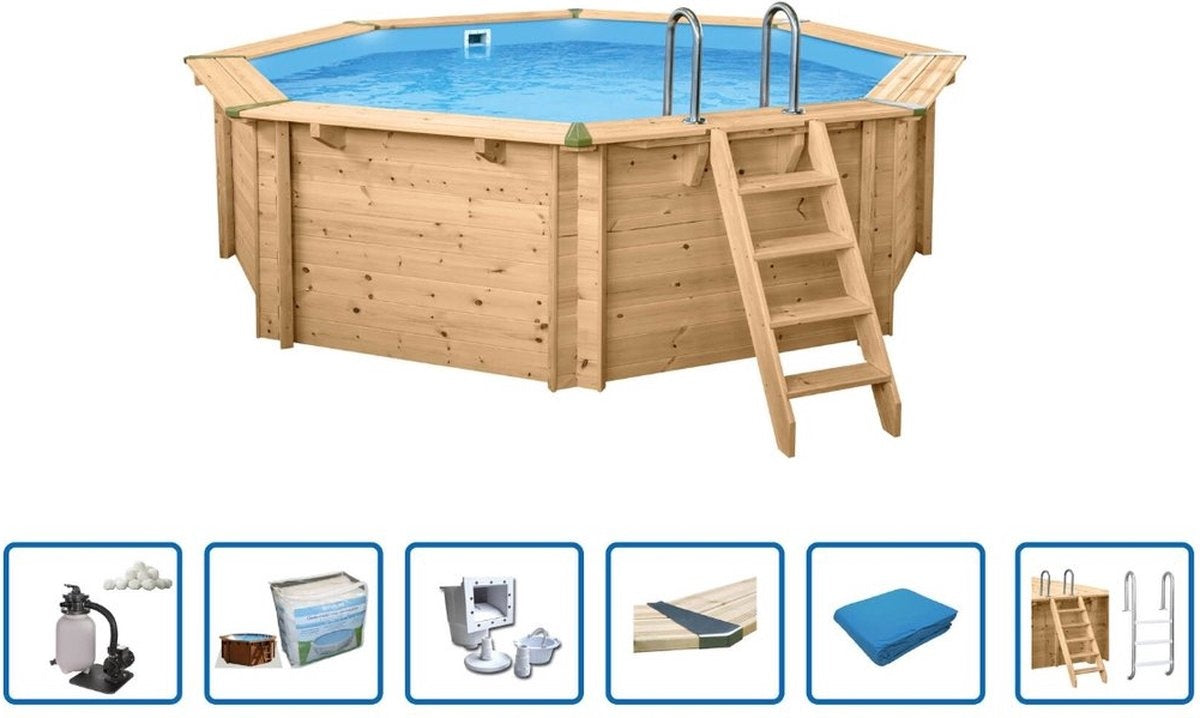 Interline Bali rund 4,40m/1,36m - Deluxe-Paket