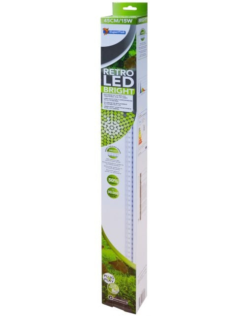 Iluminación retro de LED de alta luminosidad para acuarios T8 JT5 45CM/15W - Superfish