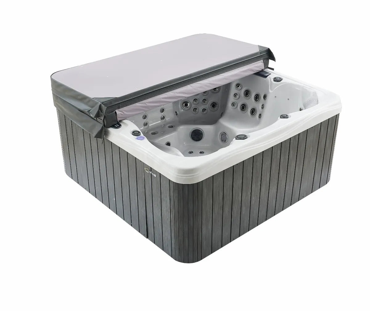 Monaco spa – 6 posti – 72 idromassaggianti – Isolamento Full Foam – Comandi Balboa – Posto di raffreddamento