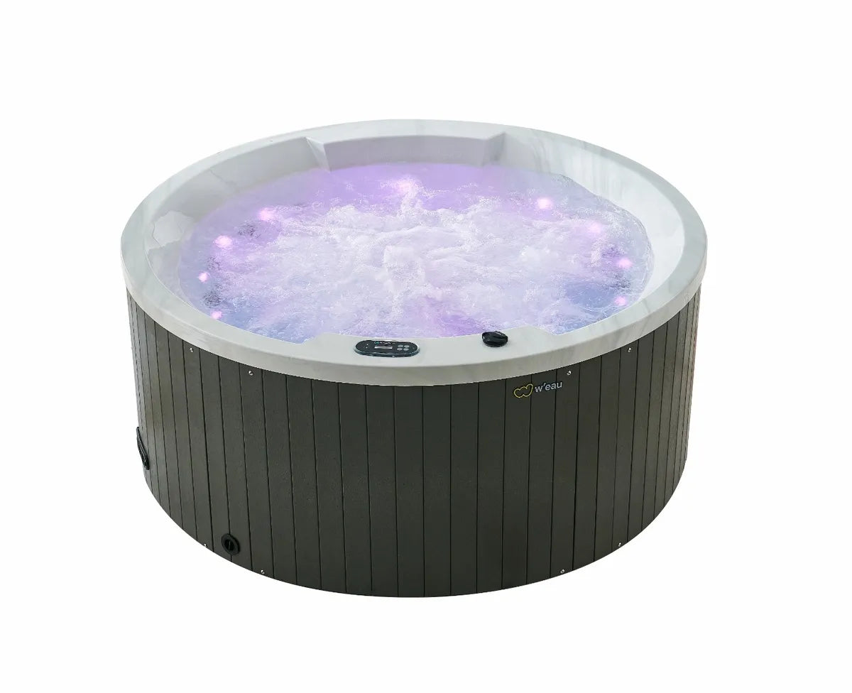 Orta spa – 4 plazas – 20 chorros de masaje – Plug & Play – Control Balboa – preparado para bomba de calor