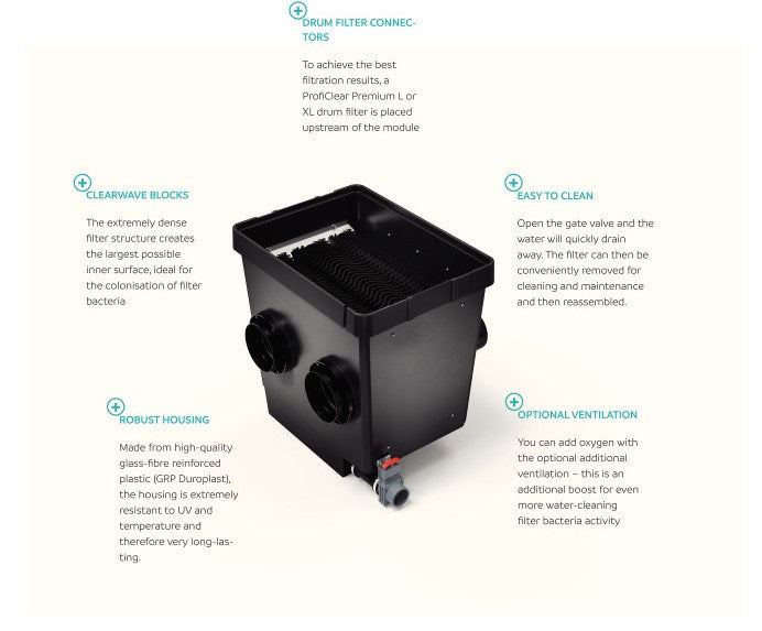 ProfiClear Premium Module L for crystal-clear pond water - Oase