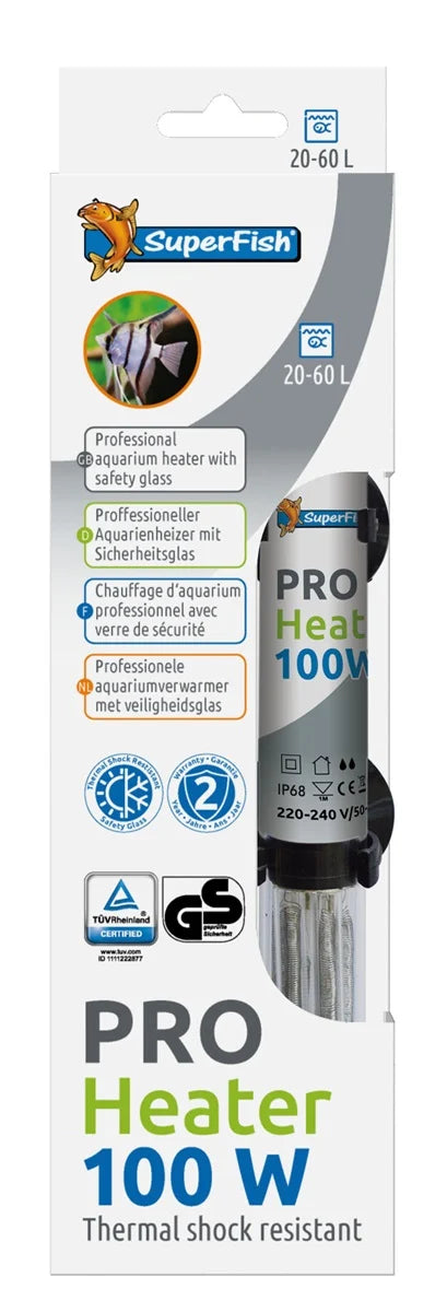 Riscaldatore Pro 100W 20-100L (21CM) - Superfish