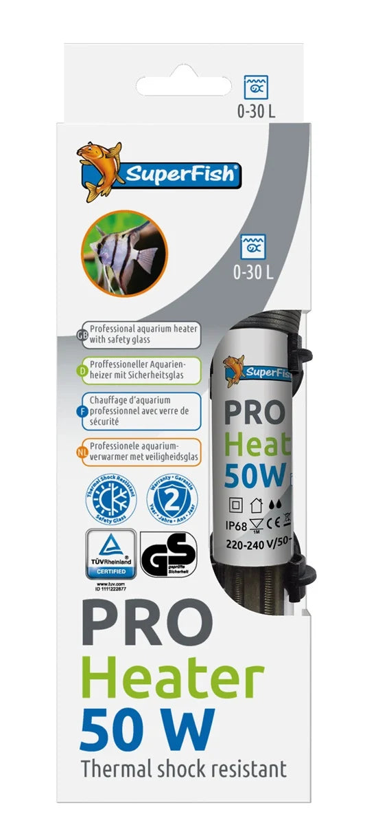Pro Heater 50W 20-50L (17CM) - Superfish