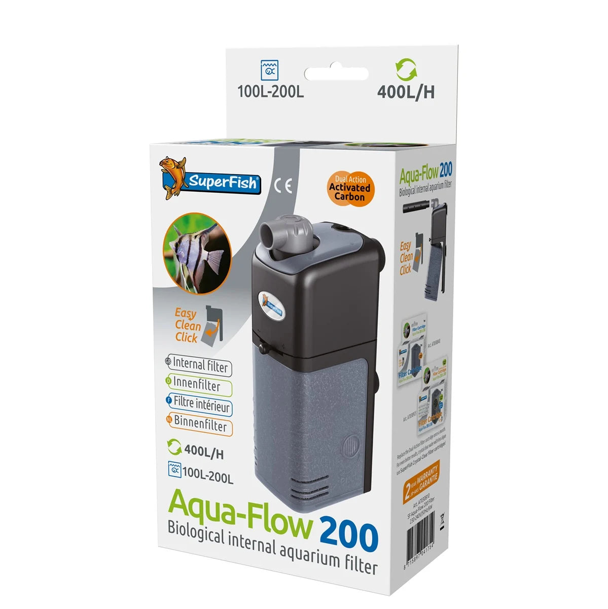 Aquaflow 200 Filter 500 l/h – Superfish