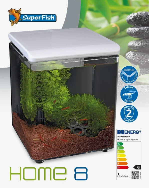 Home 8 acquario bianco Superfish