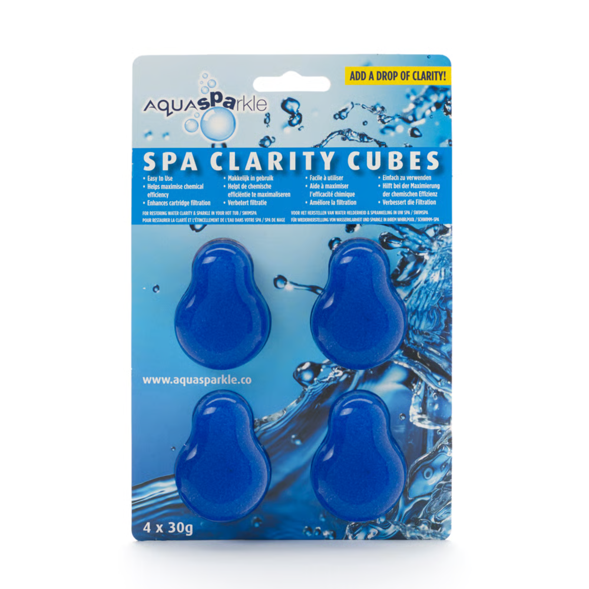 Cubos Clarity para spa - AquaSPArkle