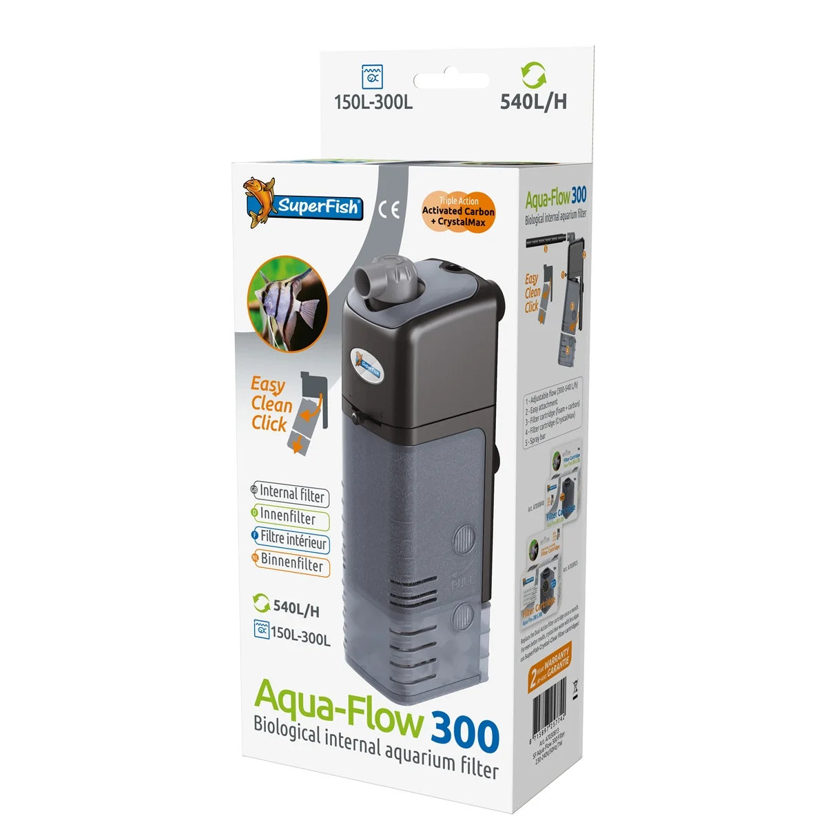 Aquaflow 300 Filter 540 L/H - Superfish