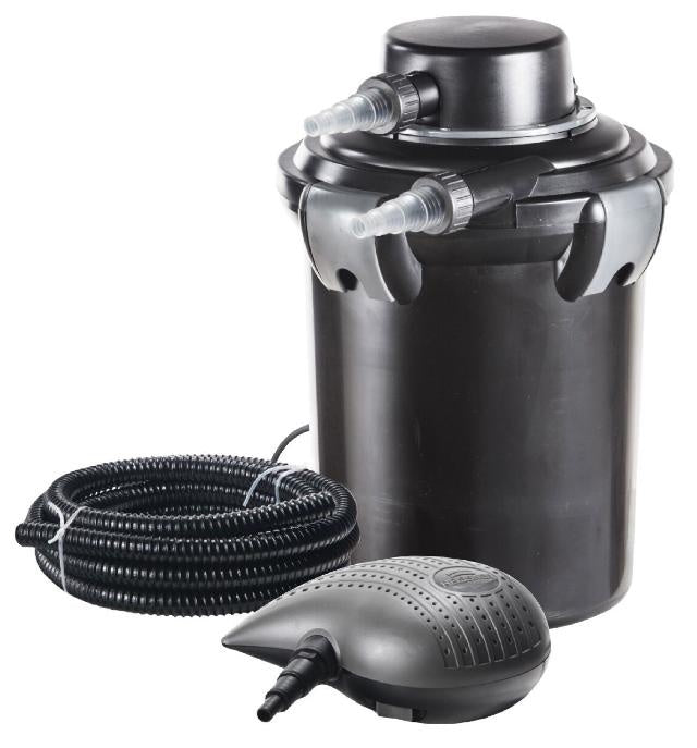 Vijver drukfilter set 2200 ltr/u, 4 m³ - Heissner