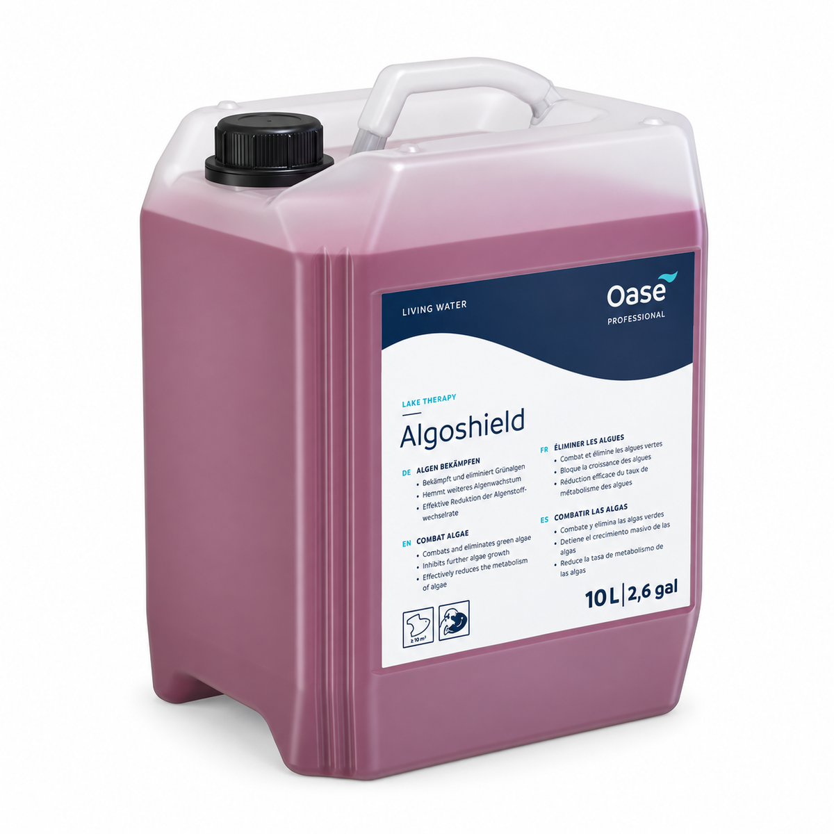 Pond Algaecide 10L - AlgoShield Oase
