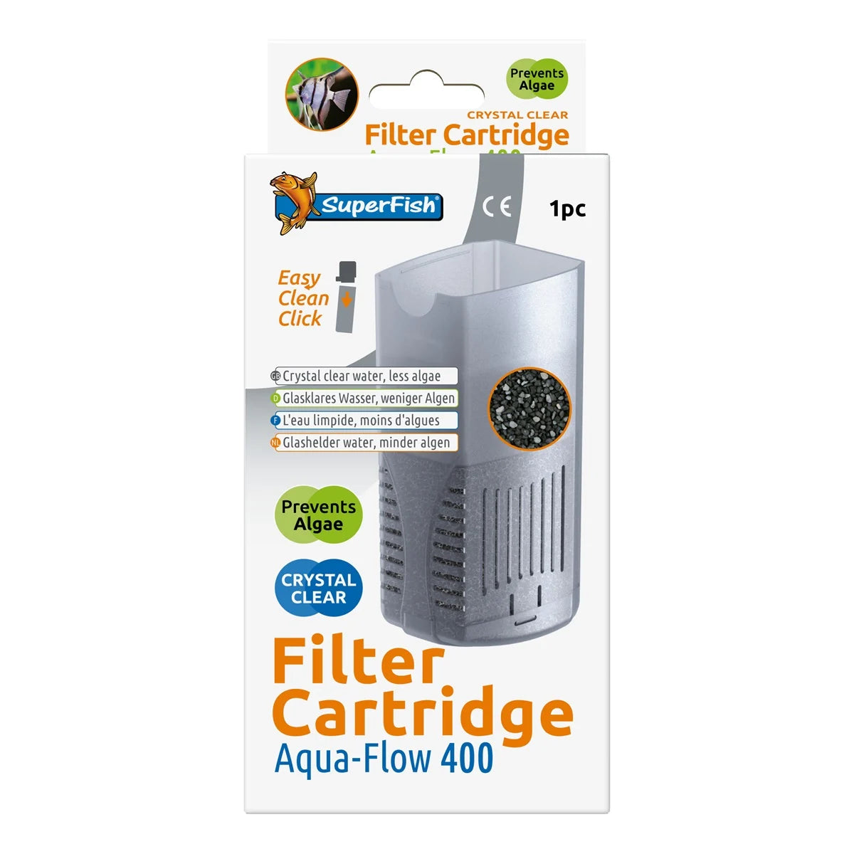 Aquaflow 400 Crystal Clear Cartridge 1X - Superfish