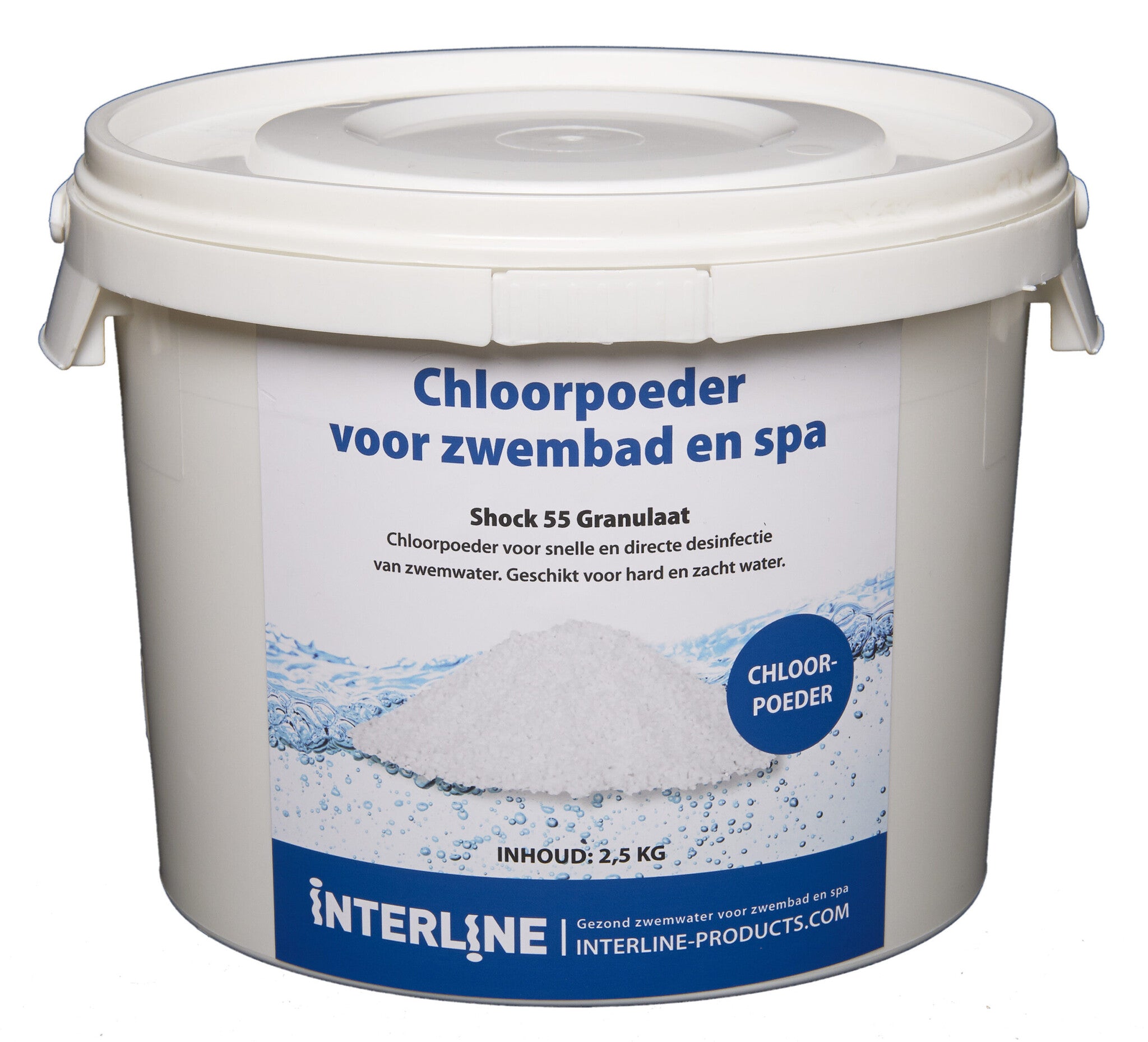Chloorgranulaat 2,5kg - Interline