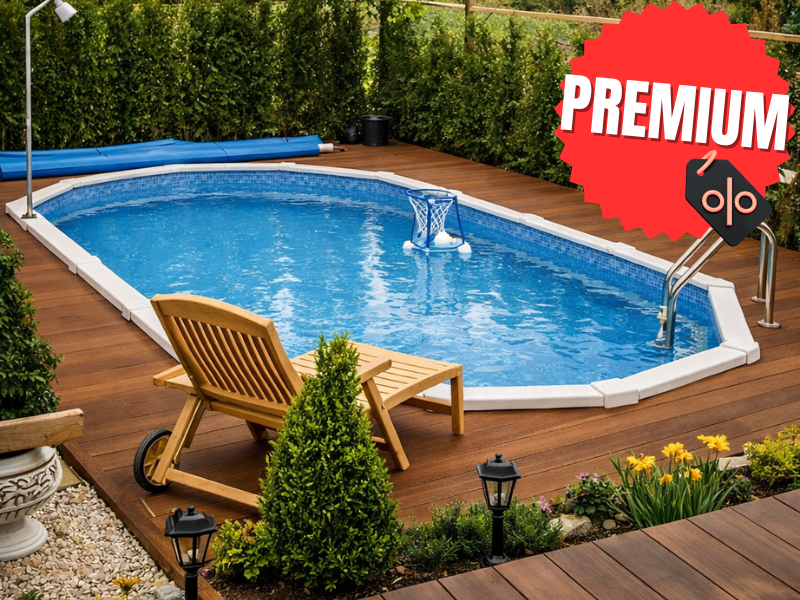 Interline Century oval 8.50×4.90m - Premium package
