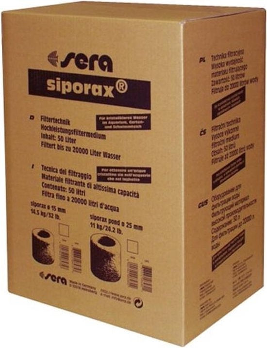 Sera Siporax Professional 15 mm – 14,5 kg