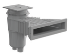Skimmer ABS NORM gris 17,5 litros membrana / panel / prefabricado - Astralpool