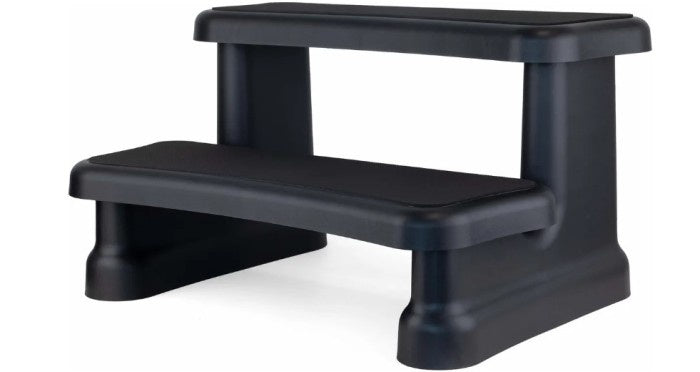 Marche d'escalier Spa antidérapante - Noir - W'eau