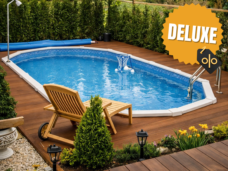 Interline Century oval 8.50×4.90m - Deluxe package