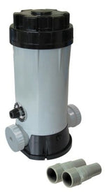 Dosificador de cloro en línea de 4 kg/9 lb + conectores - W'eau