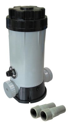 Dosificador de cloro en línea de 4 kg/9 lb + conectores - W'eau