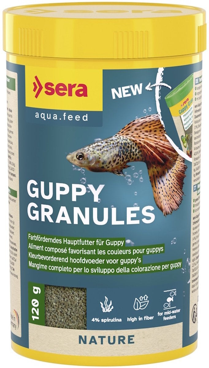 Guppy Gran Nature 250ml - Sera