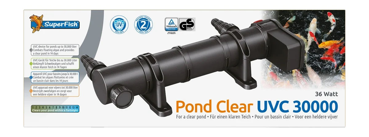 Pondclear UVC 36W / 30000L - SuperFish