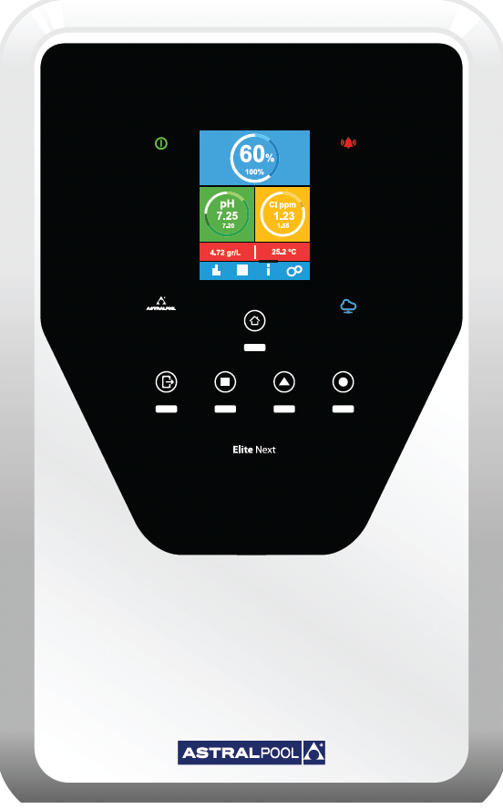 Elite Connect freies Chlor messen - AstralPool
