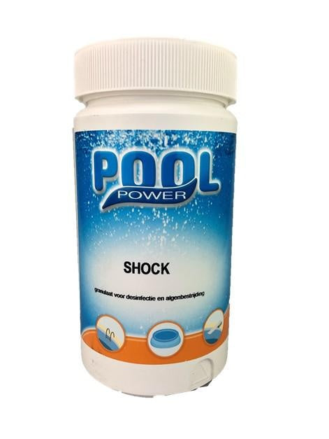 Chloor shock 55/G 1 kg - Pool Power