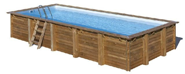 Piscine Loire - Rectangle 815 - Gris