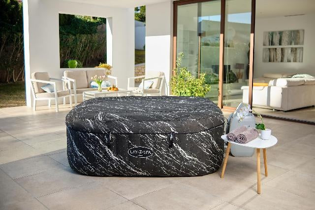 Spa Hollywood Luxe airjet 6 black 4-5 seater - Lay-Z