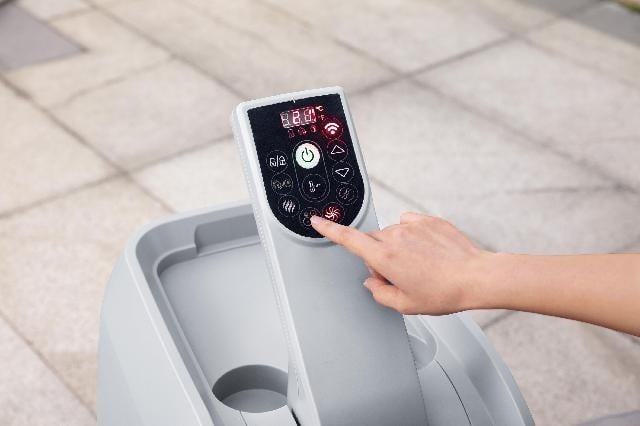 Spa Santorini hydrojet pro 7 grey - Lay-Z