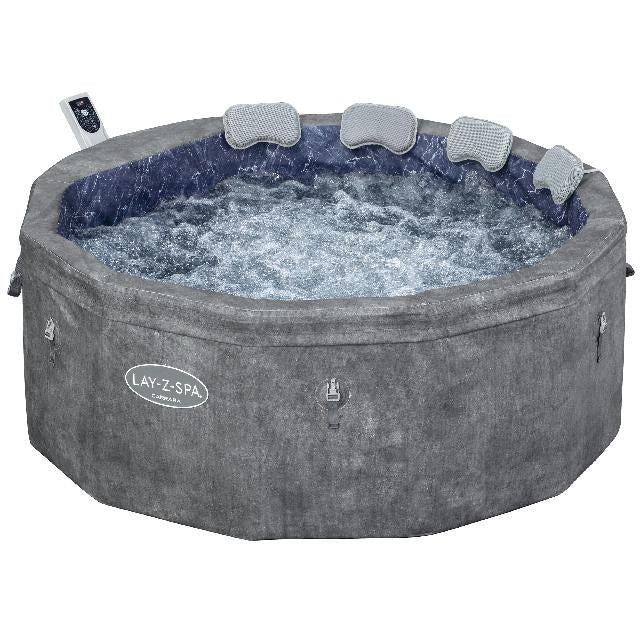 Spa Carrara airjet 6 grey 4-6 seater - Lay-Z