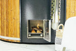 Hot tub round 200cm - 4-6 seater - internal wood stove - Sofuro