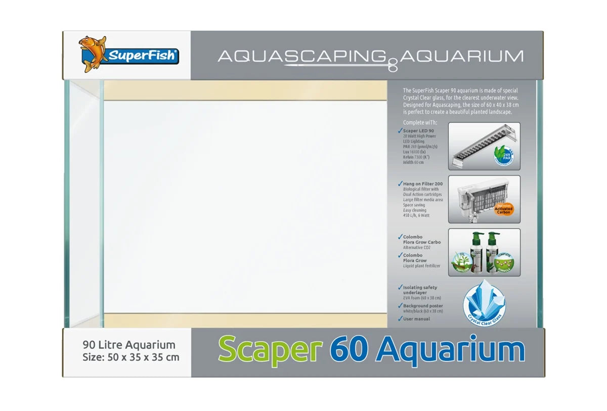Raspador para acuario 60 - SuperFish