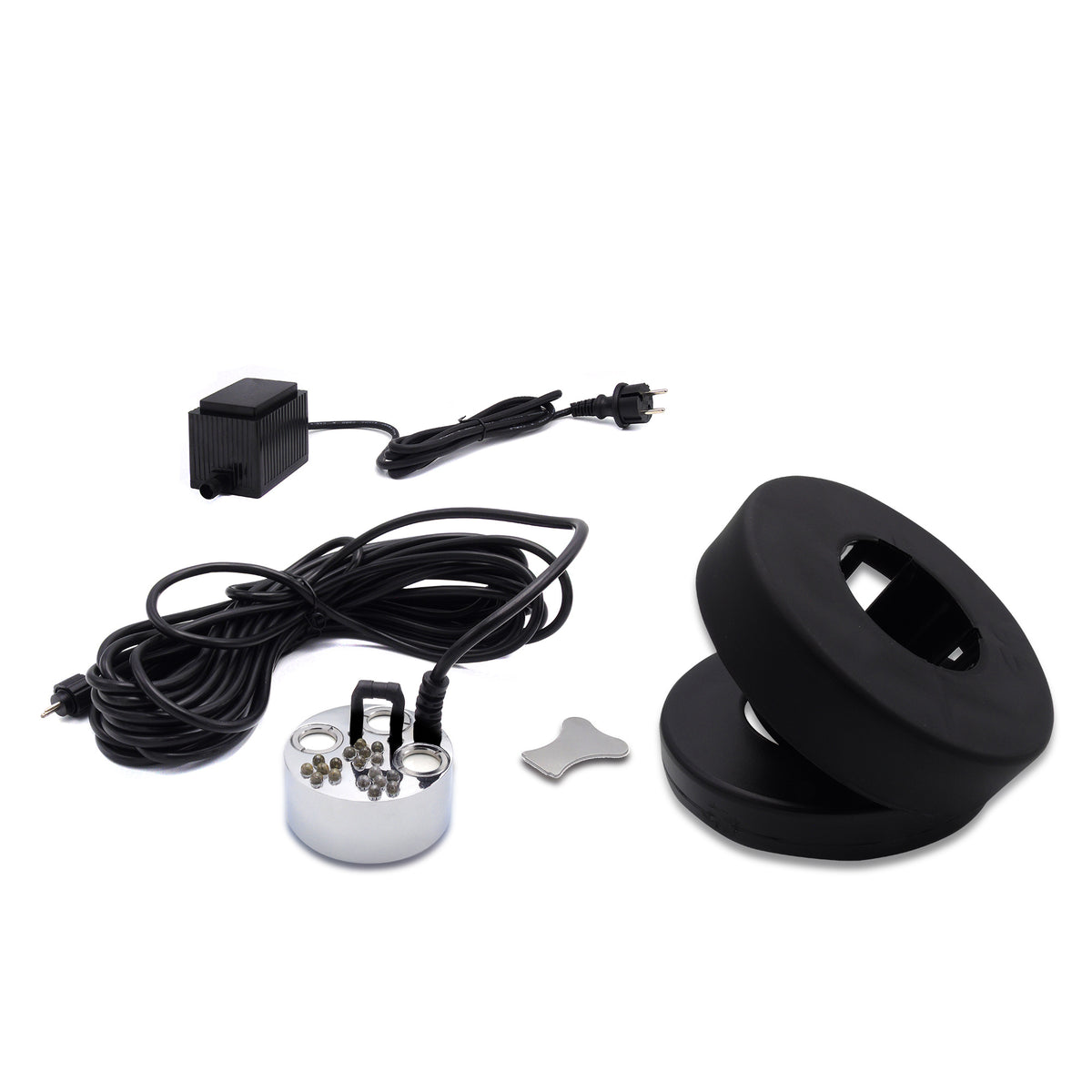 Nebulizzatore LED da esterno MystMaker III con elemento galleggiante e illuminazione a LED - Ubbink
