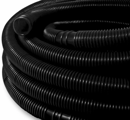 Manguera para piscina negra 38 mm - 2 metros - W'eau