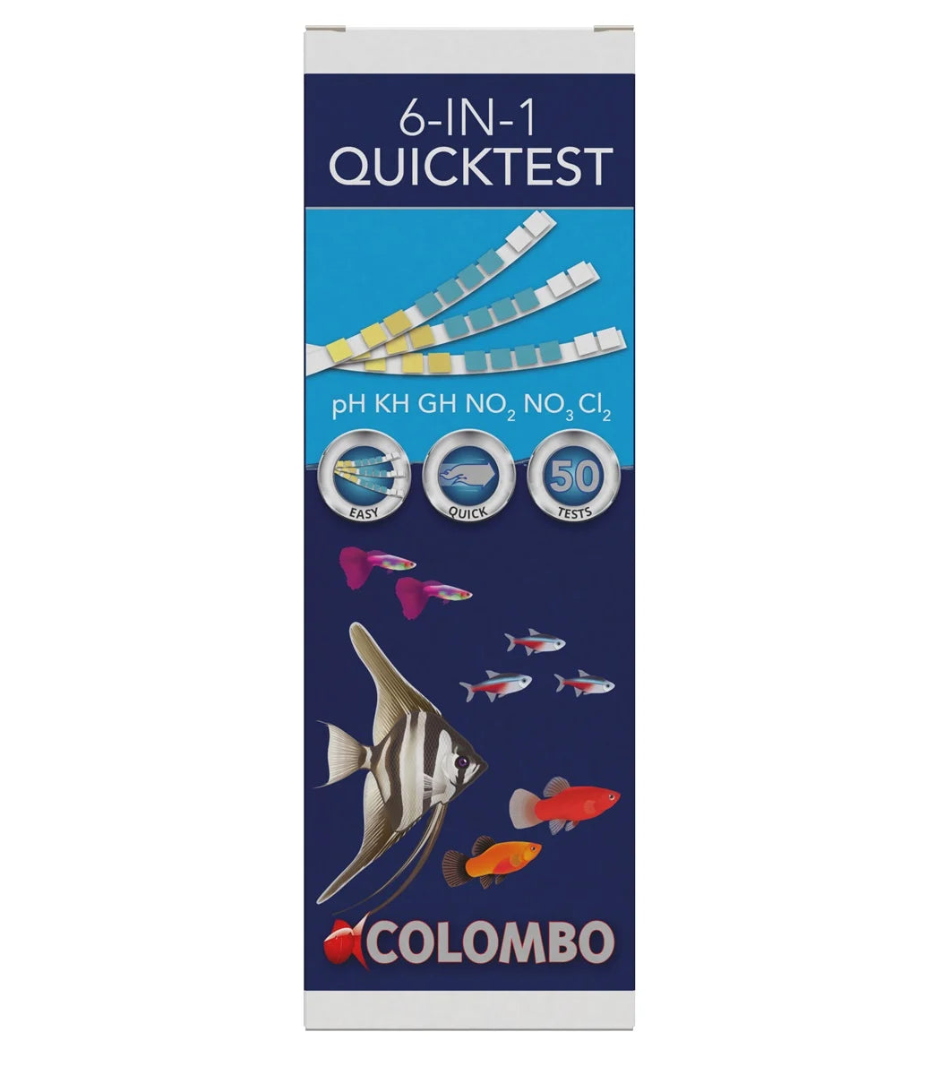 Aqua quicktest 6 (50 strisce) - Colombo