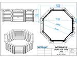Interline Java 3.55m - 116cm - Deluxe Package