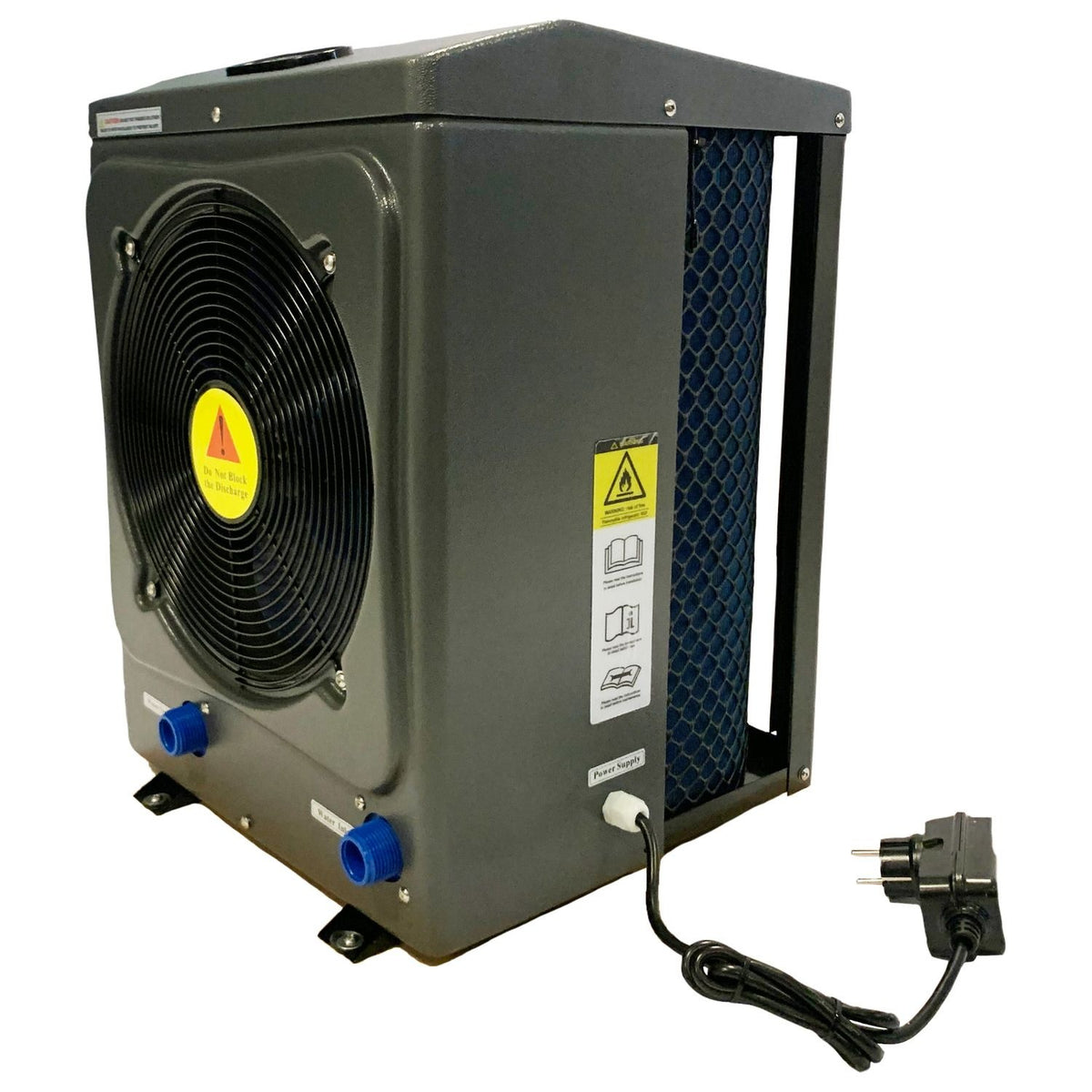 Wärmepumpe 2-,4,5 kW Inverter Compact Anschluss 32mm/38 mm - Interline